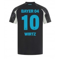 Camisa de Futebol Bayer Leverkusen Florian Wirtz #10 Equipamento Alternativo 2024-25 Manga Curta